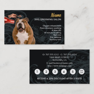 Hundeschmied Loyalty Discount Business Card Visitenkarte