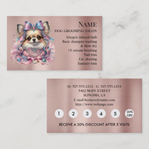 Hundeschmied Loyalty Discount Business Card Visitenkarte