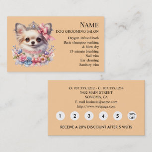 Hundeschmied Loyalty Discount Business Card Visitenkarte