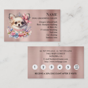 Hundeschmied Loyalty Discount Business Card Visitenkarte