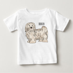 Hundeschmuck-Cartoon Baby T-shirt