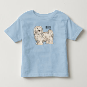Hundeschmuck-Cartoon Kleinkind T-shirt
