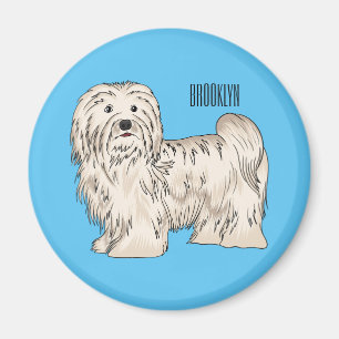 Hundeschmuck-Cartoon Magnet