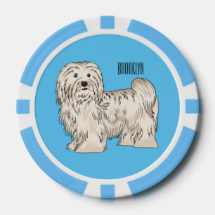 Hundeschmuck-Cartoon Pokerchips
