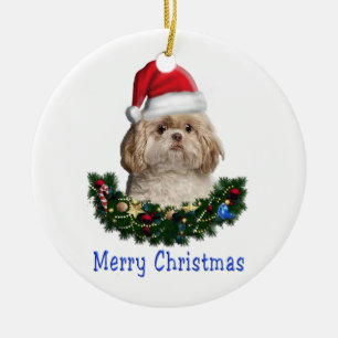 Hundeschmuck Keramikornament