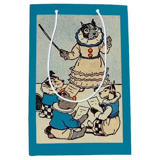 Hundeschule Mittlere Geschenktüte (Vorderseite)