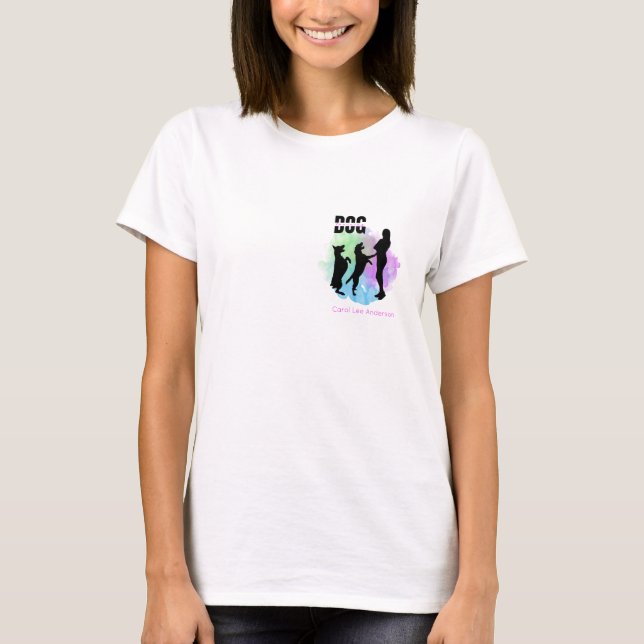 Hundeschulung / Hundeausbilder T-Shirt (Vorderseite)