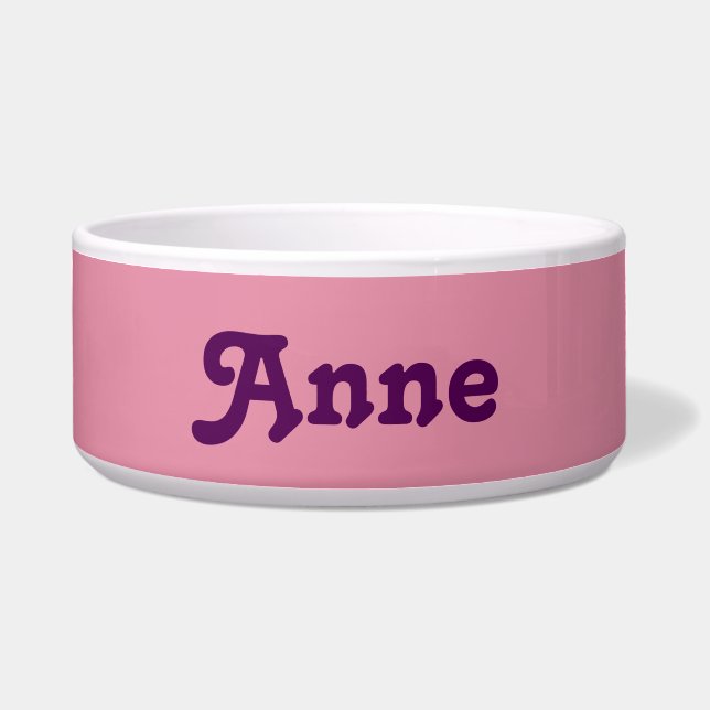 Hundeschüssel Anne Napf (Vorderseite)