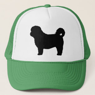 HundeSilhouette Shih Tzu Truckerkappe