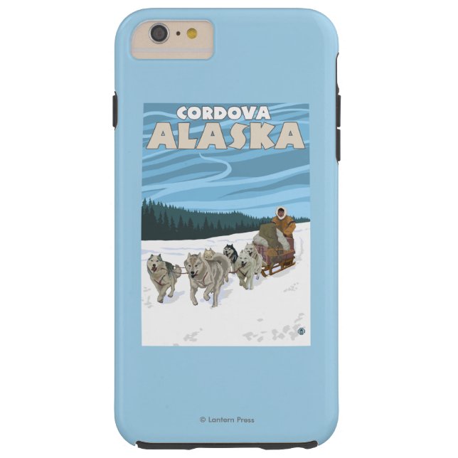 HundeSledding Szene - Cordova, Alaska Case-Mate iPhone Hülle (Rückseite)