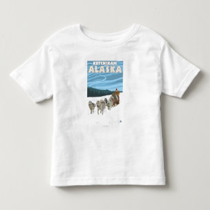 HundeSledding Szene - Ketchikan, Alaska Kleinkind T-shirt
