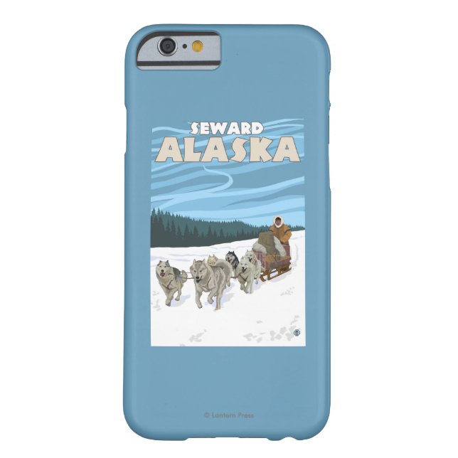 HundeSledding Szene - Seward, Alaska Case-Mate iPhone Hülle (Rückseite)
