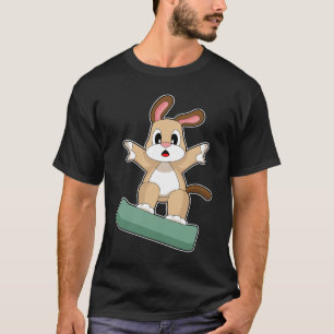 Hundesnowboarder Snowboard Wintersport T-Shirt