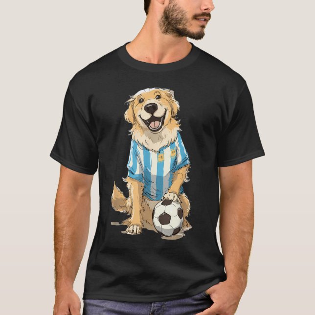 Hundesoccer T-Shirt (Vorderseite)