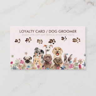 Hundesport Grooming Petsitter Verkauf Treue Visitenkarte