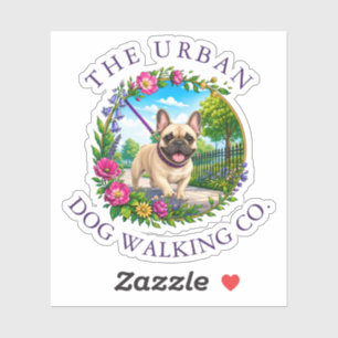 Hundesport Vinyl-Aufkleber - Französische Bulldogg Aufkleber
