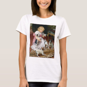 HundeT - Shirt:  Tee-Zeit für Foxterrier-Welpen T-Shirt