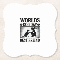 Hundetag Manns Bester Freund Vintage
