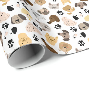 Hundetage - Muster für Hunde und Hunde Geschenkpapier