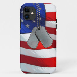 Hundetags auf Flagge Case-Mate iPhone Hülle