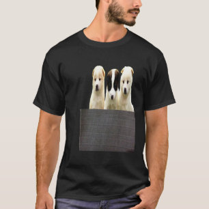 Hundetasche Süßer Welpe Anbetungswürdiger Mops Hun T-Shirt