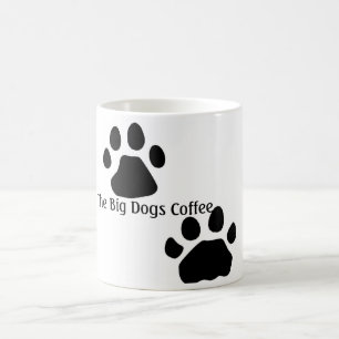 Hundetatzen, der große Hundekaffee Tasse