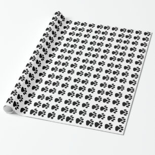Hundetatzen-Druck-Packpapier-Geschenke und Geschenkpapier