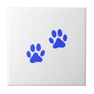 Hundetatzen-Drucke Fliese
