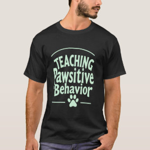 Hundetrainer Canine-Verhaltensexperte und Gehorsam T-Shirt