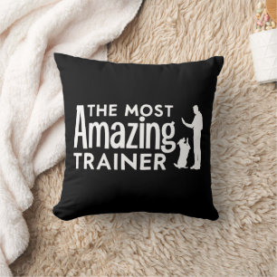 Hundetrainer Der unglaublichste Trainer Lustige Ge Kissen