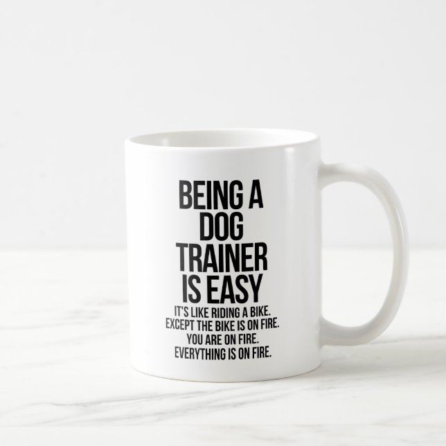 Hundetrainer Kaffeetasse (Rechts)