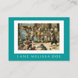 Hundetrainer oder -tutor - doppelseitig visitenkarte