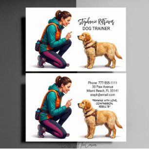 Hundetrainer  visitenkarte