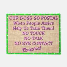 Hundetrainings-Tür-Matte Fußmatte