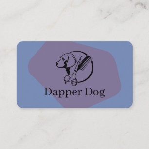 Hundetrimmer-Logo Pet-Stylist Visitenkarte