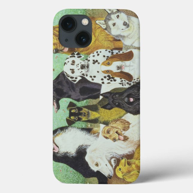 Hundeuhr Case-Mate iPhone Hülle (Rückseite)