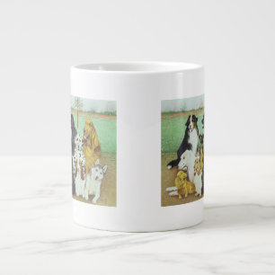 Hundeuhr Jumbo-Tasse