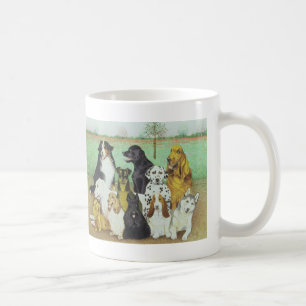 Hundeuhr Tasse