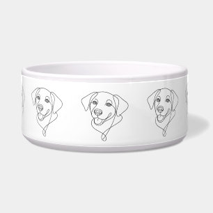 Hundeumriss Napf