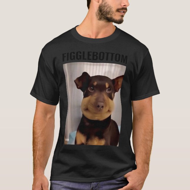 Hundeuntergrund hinter den Candys Funny Memes T-S T-Shirt (Vorderseite)