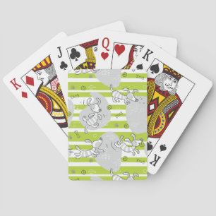 Hundeuntergrund Spielkarten