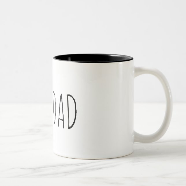 HundeVater-Tasse Zweifarbige Tasse (Rechts)