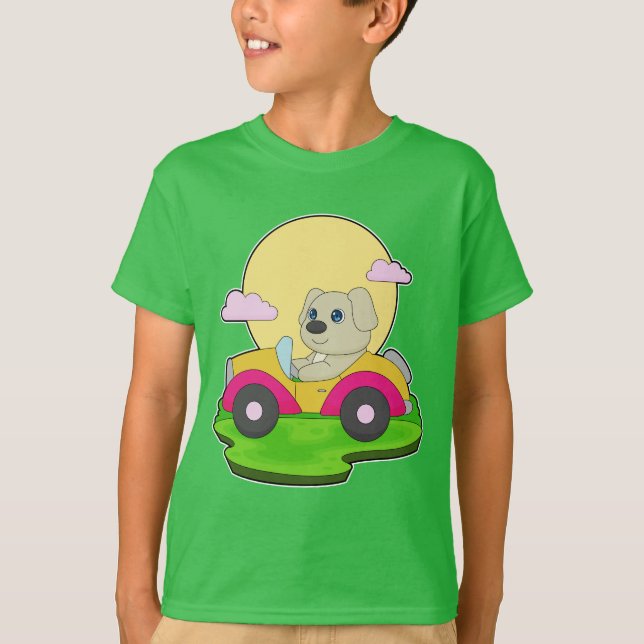 Hundewagen T-Shirt (Vorderseite)