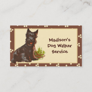 Hundewalker/ Sitzplatzkarte Visitenkarte