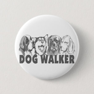 Hundewanderer Button