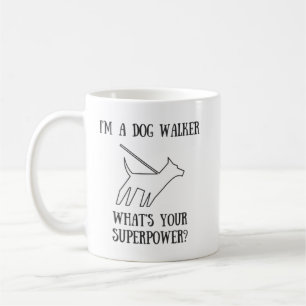 Hundewanderer-Supermacht-Tasse Kaffeetasse