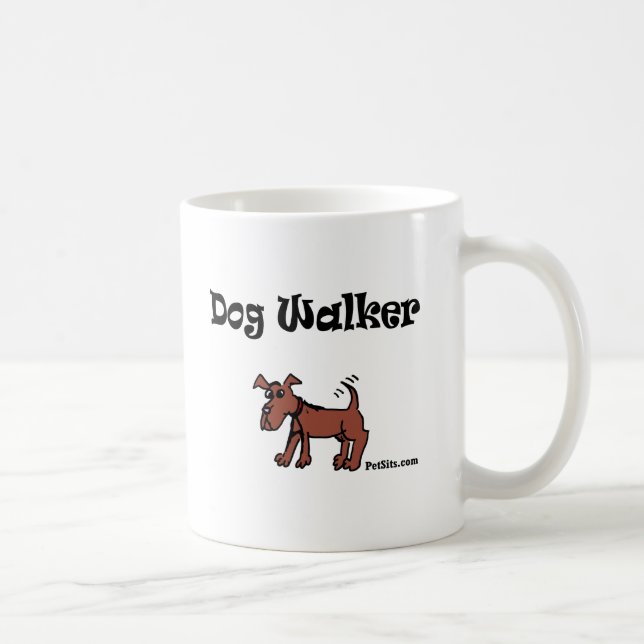 Hundewanderer Tasse (Rechts)