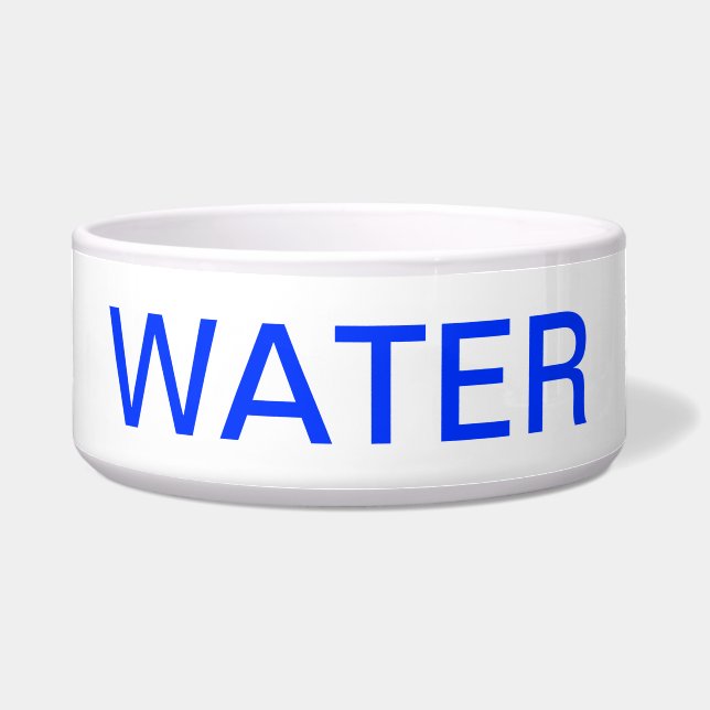 Hundewasserschüssel Napf (Vorderseite)