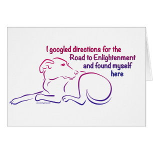 Hundeweg zur Erleuchtung