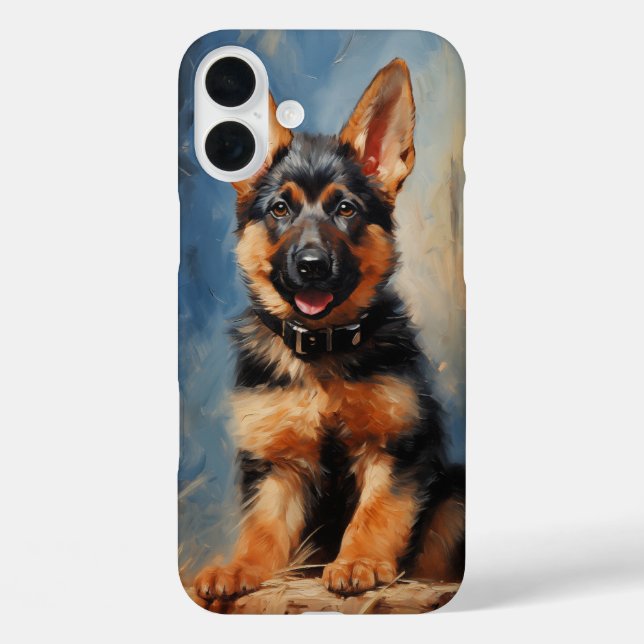 Hundewelpe Case-Mate iPhone Hülle (Rückseite)
